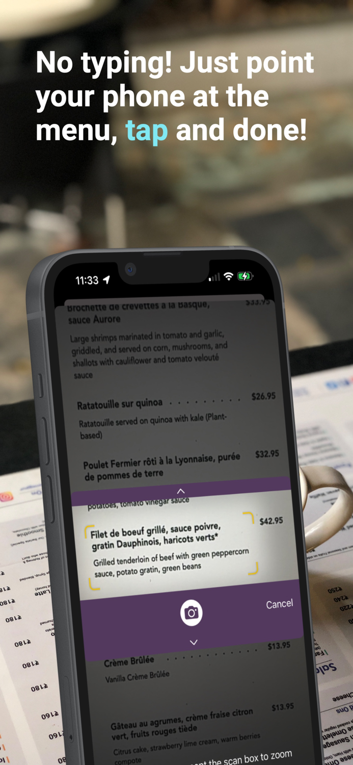 Menu Mate - AI Restaurant Chef
