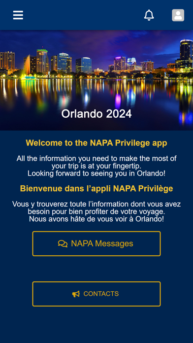 NAPA Orlando 2024 Screenshot