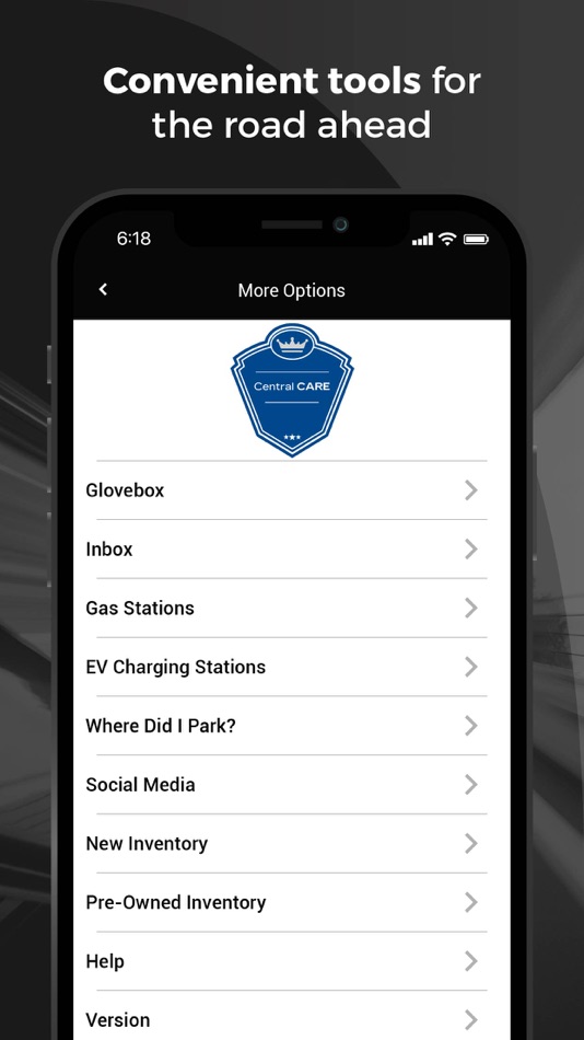 #3. Central Care (iOS) بواسطة: Central Automotive Group