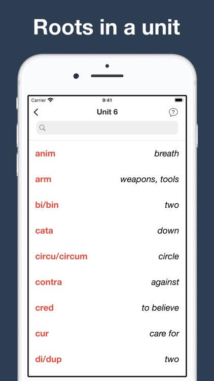 Classical roots and words screenshot-7