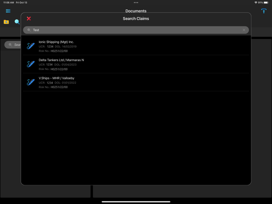 RiskPro Mobile iPad screenshot 4 - Business app