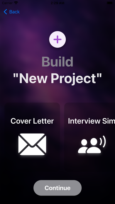 AI Cover Letter Generator Screenshot