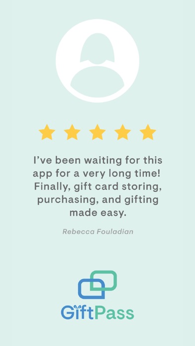GiftPass- Digital Gift Cards Screenshot