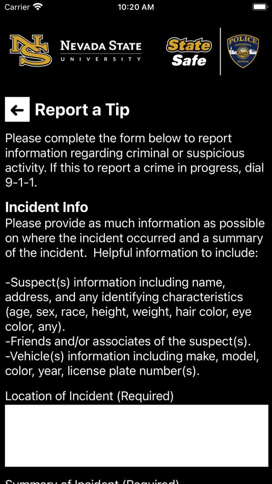 #3. State Safe (iOS) 由: Nevada State University