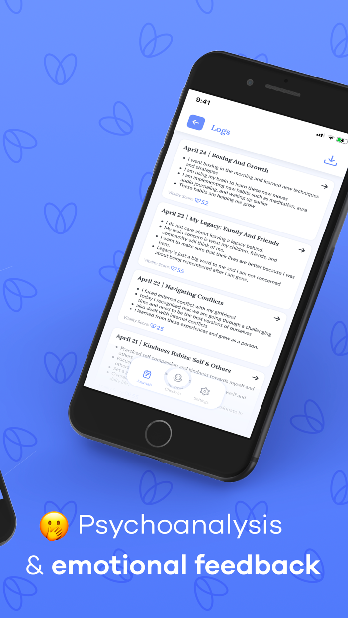 Vitality Voice Journal