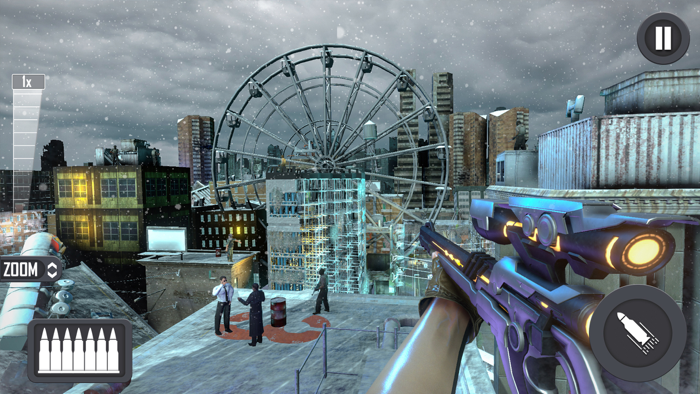 Modern Sniper Gun Shooting 3D