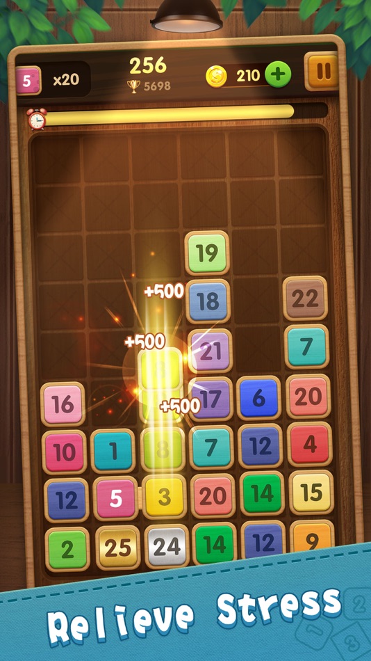 #3. Merge Block - 2048 Puzzle (iOS) Podle: 天宏 龙