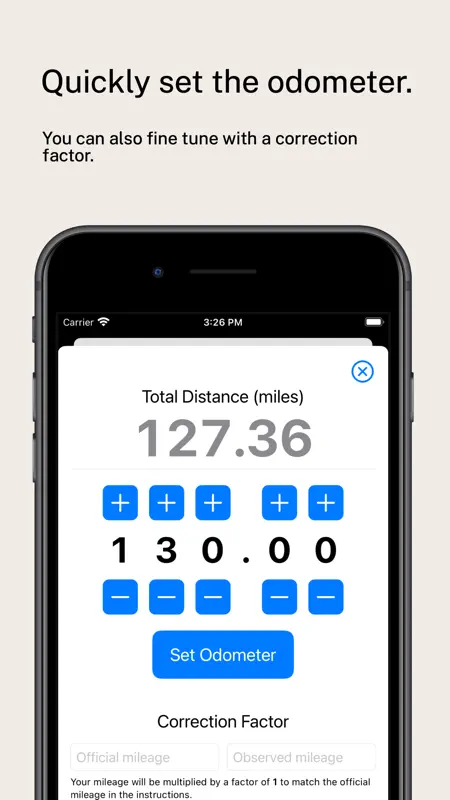 Richta Simple Rally Odometer screenshot 4 of 5