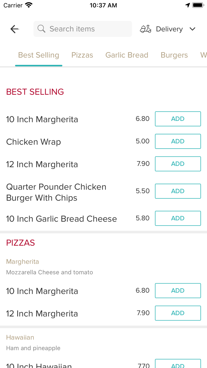 Tasty Pizza Bridgenorth