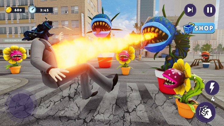 Toilet Monsters Vs Plants Hero screenshot-5