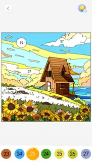 daily coloring by number iphone screenshot 1