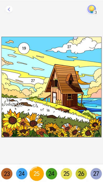 Daily Coloring by Number Screenshot