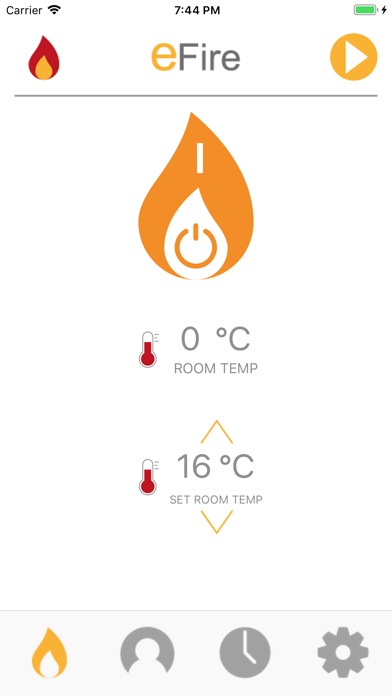 Screenshot 2 of Elektra EFire Smart Remote App