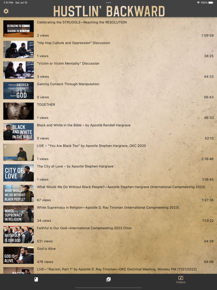 Hustlin Backward Experience