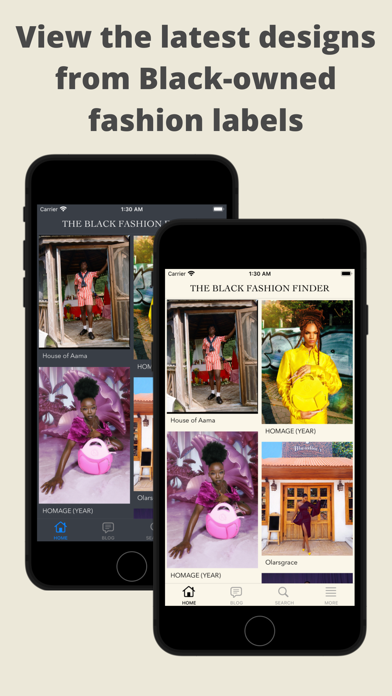 The Black Fashion Finder Screenshot