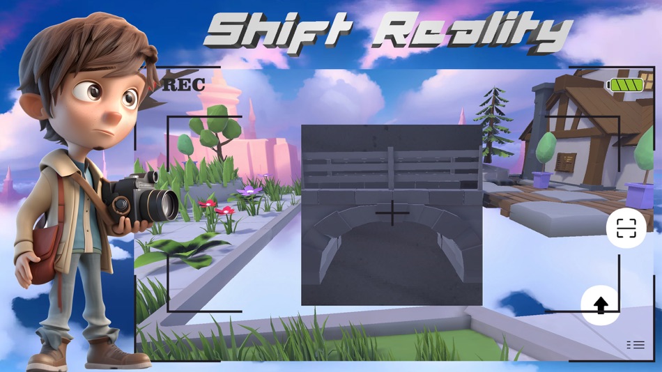 #1. Shift reality : camera game (iOS) By: Serghei Ionita
