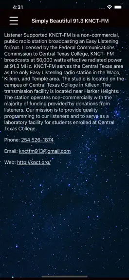 Game screenshot KNCT Radio hack