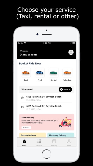 Screenshot 2 of HOP IN USER App
