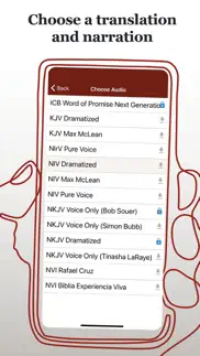 bible audio iphone screenshot 2