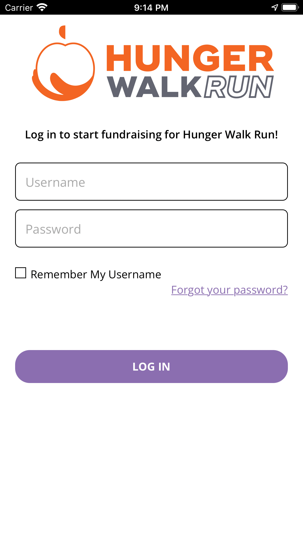 Hunger Walk/Run