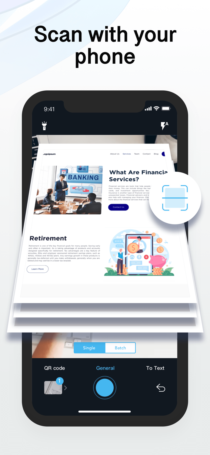 Cam Scan - PDF Scanner App .