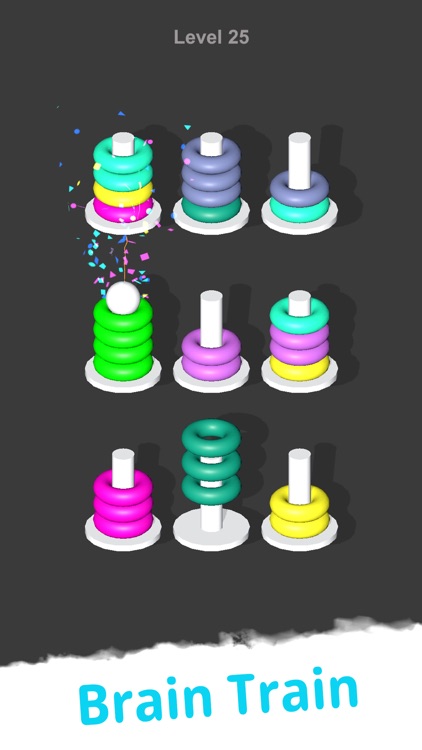 Color Sort 3D - Calm Sorting