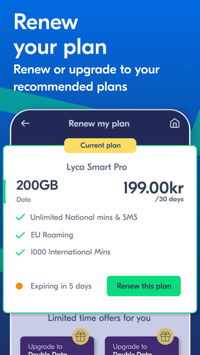 Lyca Mobile SE screenshot