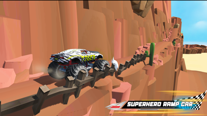 Superhero Mega Car Stunt Screenshot