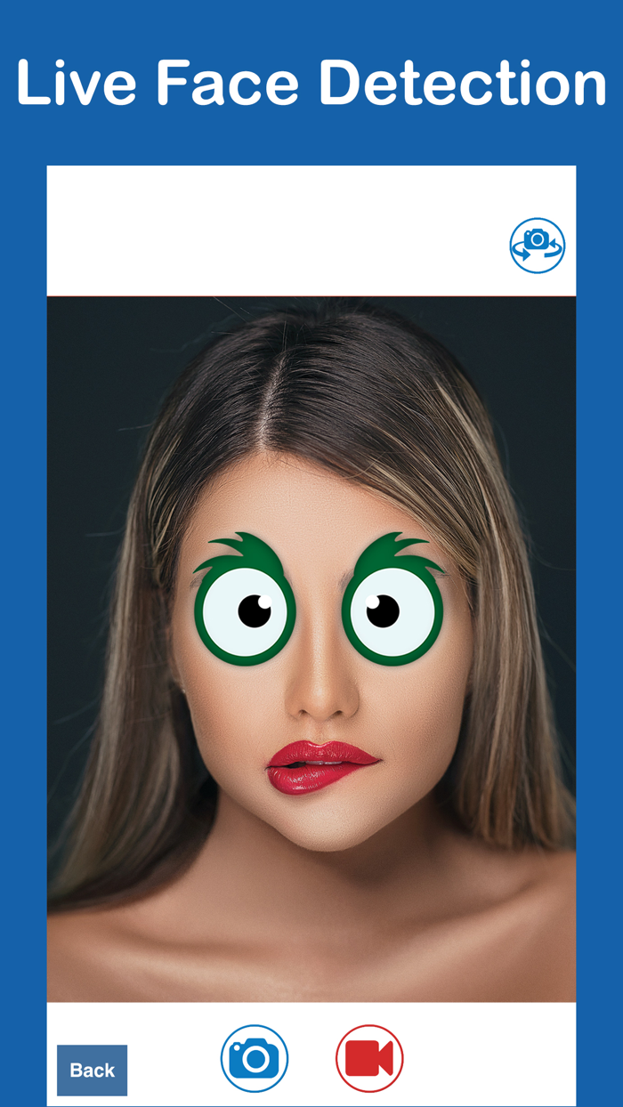 Crazy Bug Eyes Changer Booth