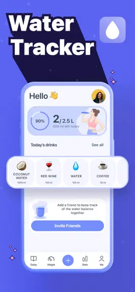 Game screenshot Water Tracker: Intake Reminder mod apk