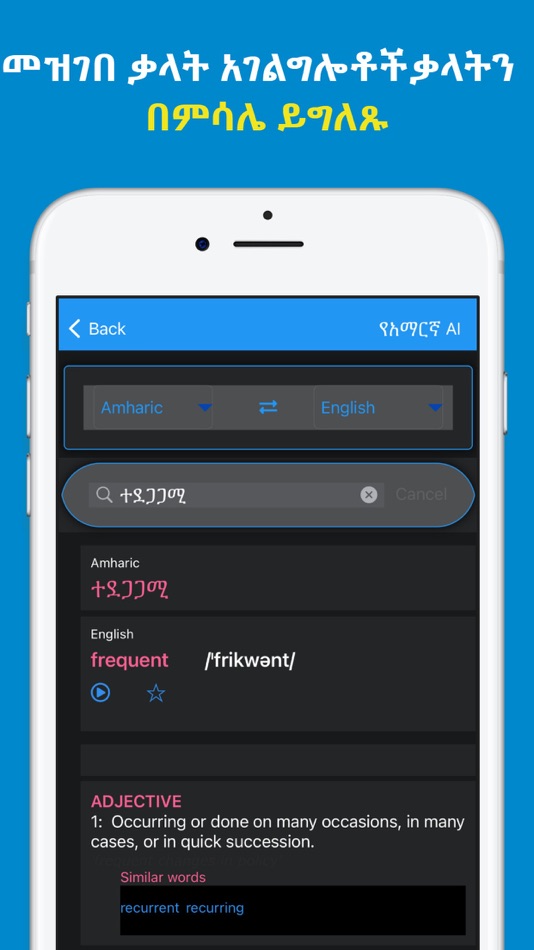 #9. Amharic AI: Amharic AI Chat (iOS) 由: kiflay teweldebrhane
