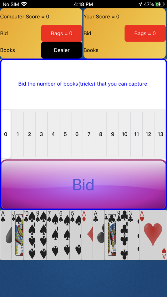 #4. 2 Player Spades (iOS) 由: PARIS PINKNEY