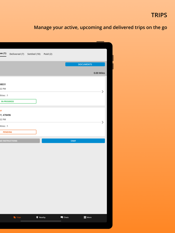 AFM Driver iPad screenshot 4 - Business app