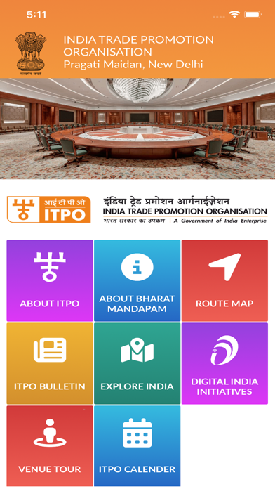 INDIA TRADE PROMOTION ORG. Screenshot