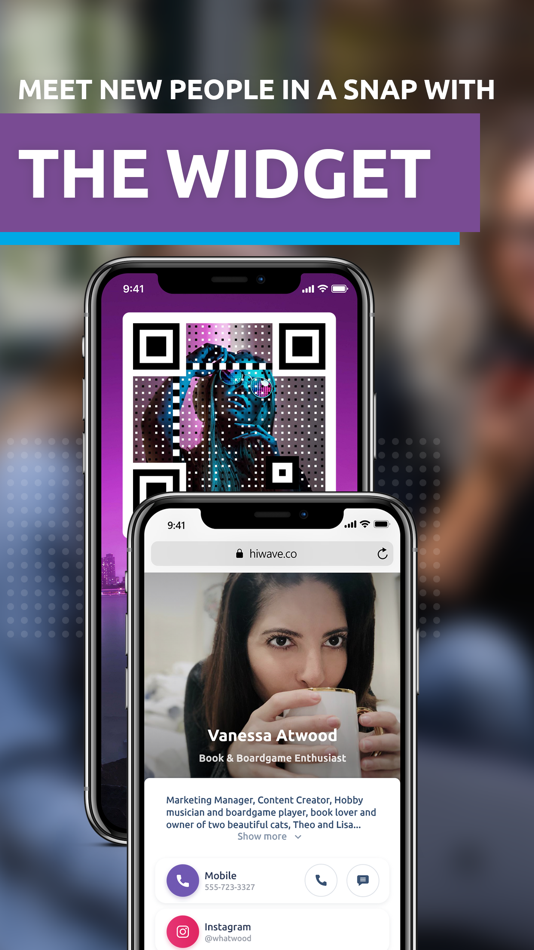 #2. HiWave - Real World Connection (iOS) 由: Tap The Room Co.