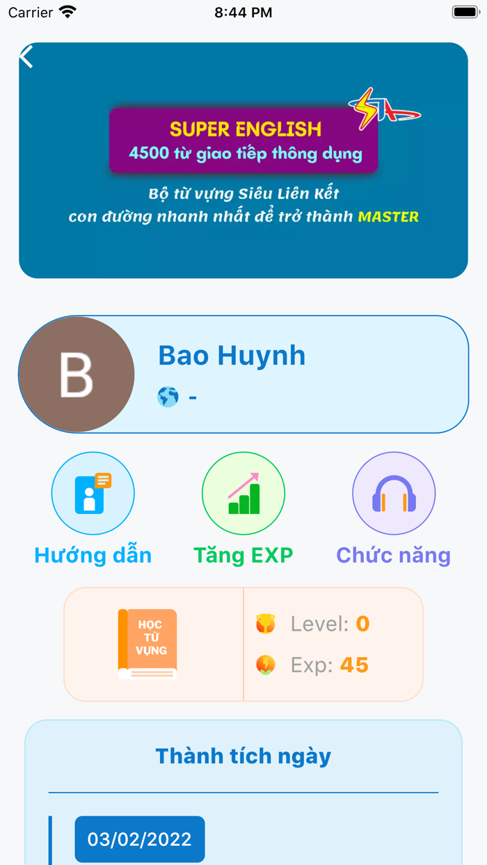 Siêu Trí Nhớ Tiếng Anh