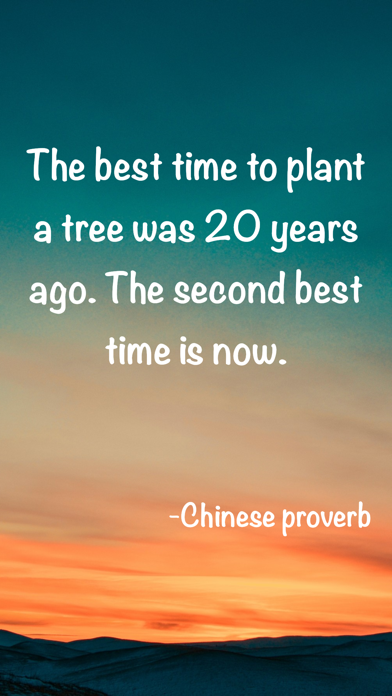 Inspiration - Daily Quote Screenshot