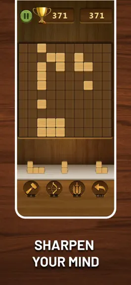 Game screenshot Wood Cube Block: Merge Puzzle apk