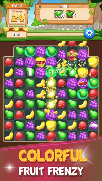 Juicy Fruit Puzzle Screenshot
