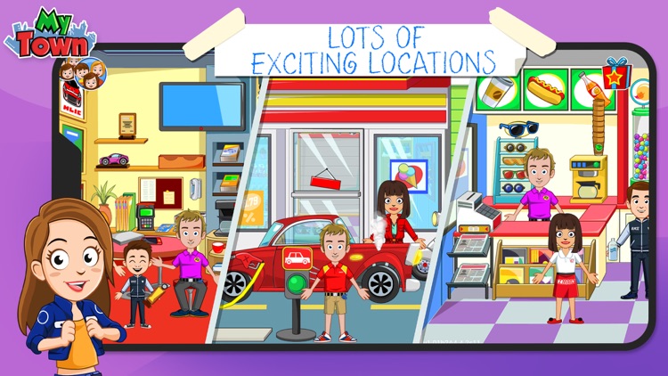 My Town: Car Mechanic game