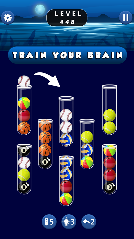 #2. Color Puzzle Sort - Ball Game (iOS) 来自: Hafiz Ali Raza