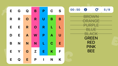 Screenshot #2 pour Word Search & Find Puzzle Game