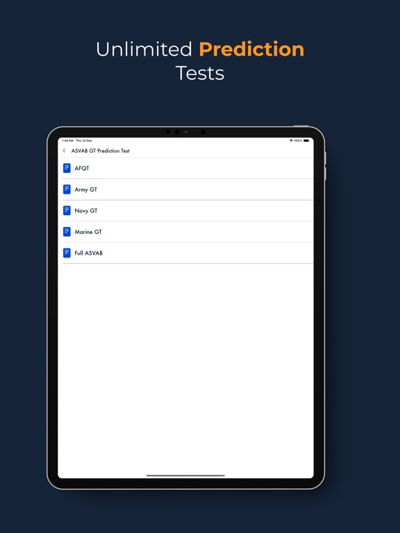 ASVAB GT iPad screenshot 5 - Education app