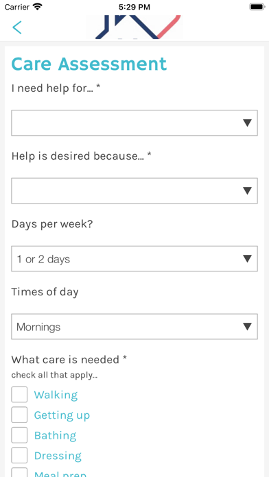 inHOMEcomforts Screenshot