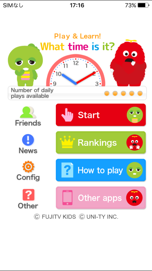 #1. What time is it? [U-F] (iOS) 由: UNI-TY INC.