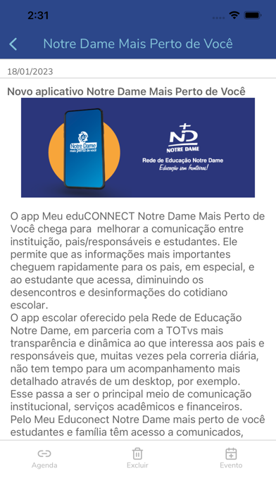 Notre Dame Mais Perto de Você Screenshot