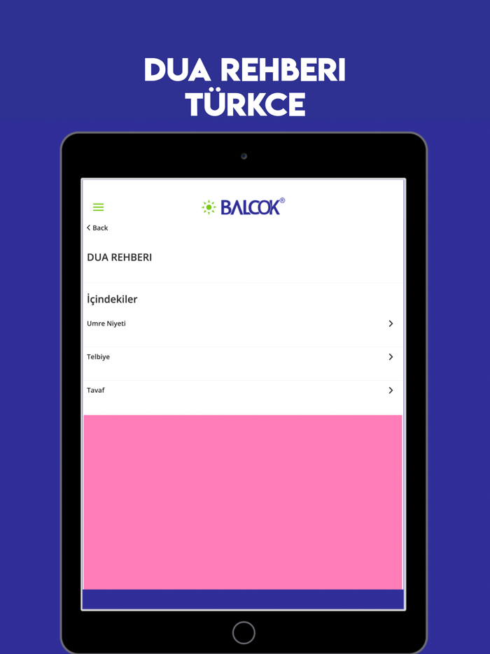 Balcok Hadsch and Umrah