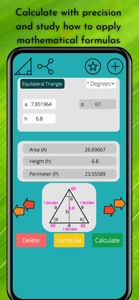 Geometry Calculator Solver screenshot #4 for iPhone