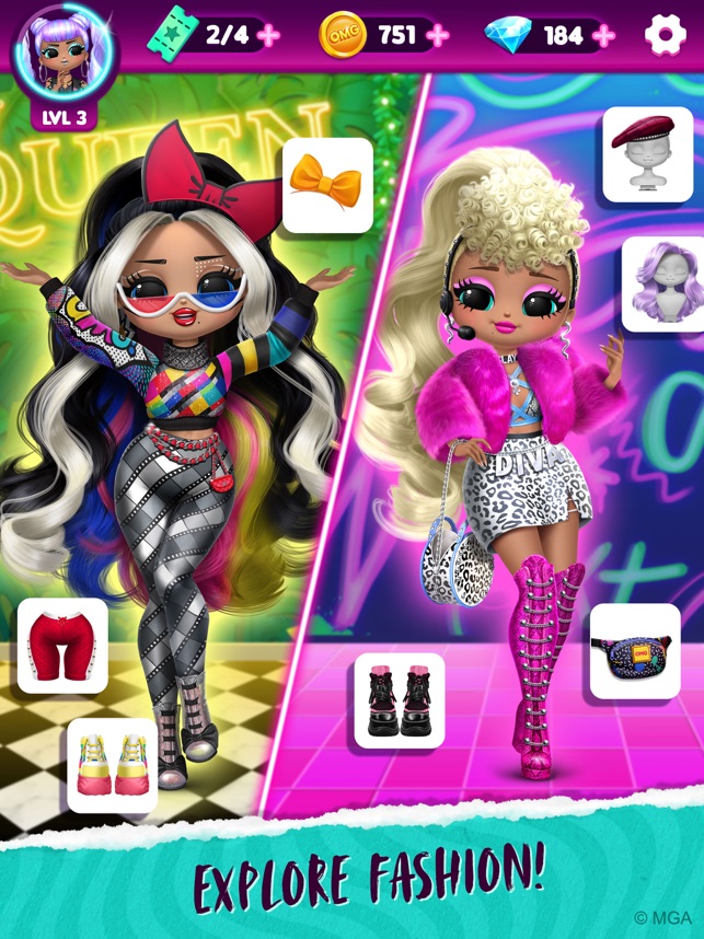 MGA Entertainment, TutoTOONS Launch 'L.O.L. Surprise! O.M.G. Fashion Club'  Mobile Game - The Toy Book