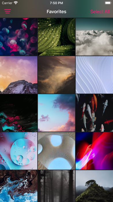 Unfavorite Photos Screenshot